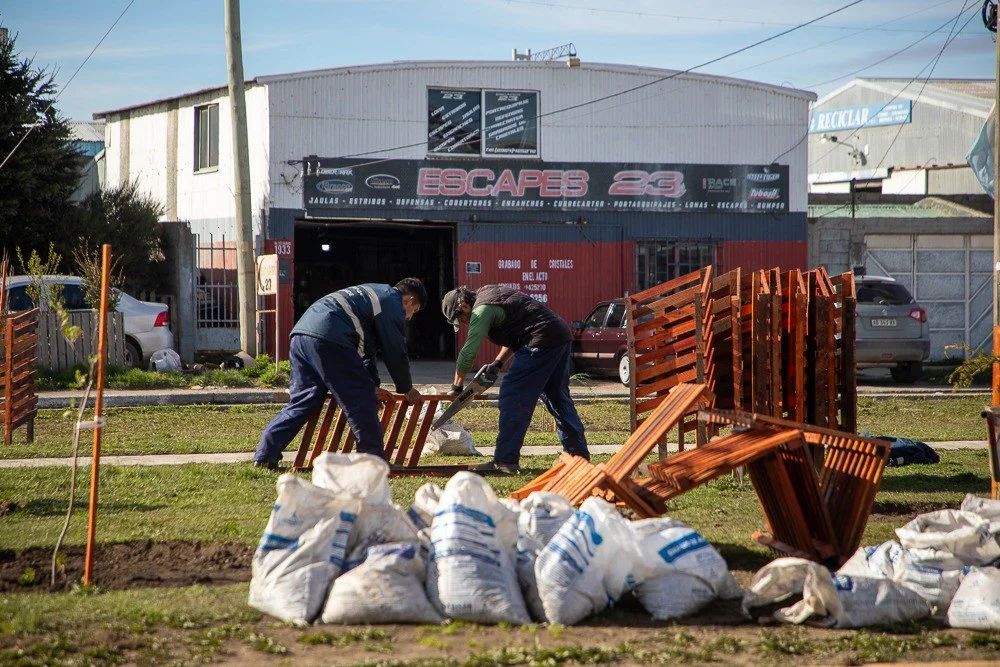Solicitan a los vecinos preservar los espacios públicos de Río Grande