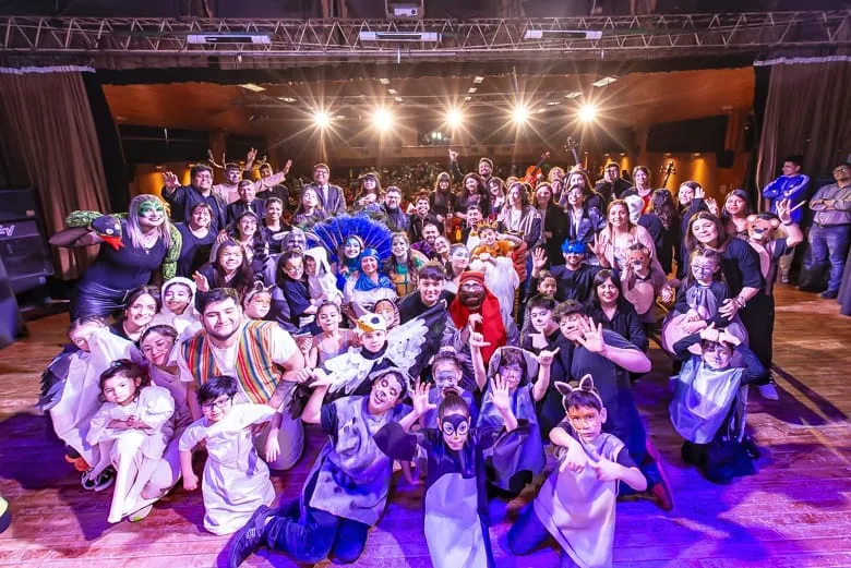 La obra musical “Vamos al Arca” logró un lleno total en las tres funciones (1)