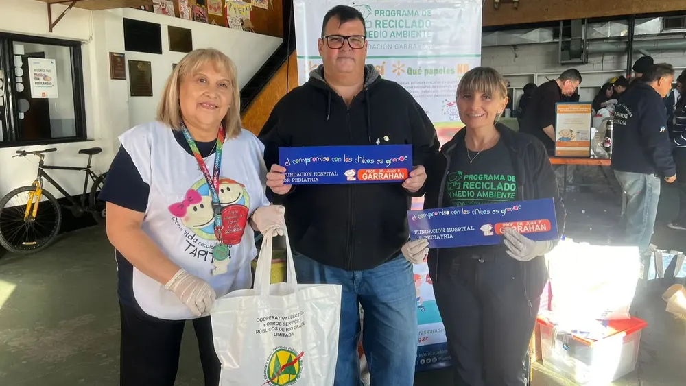 La Cooperativa Eléctrica acompañó la jornada solidaria de la Fundación Garrahan