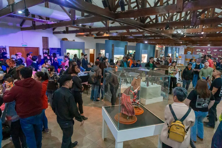 Vecinos acompañaron al Virginia Choquintel en la “Noche de los Museos”