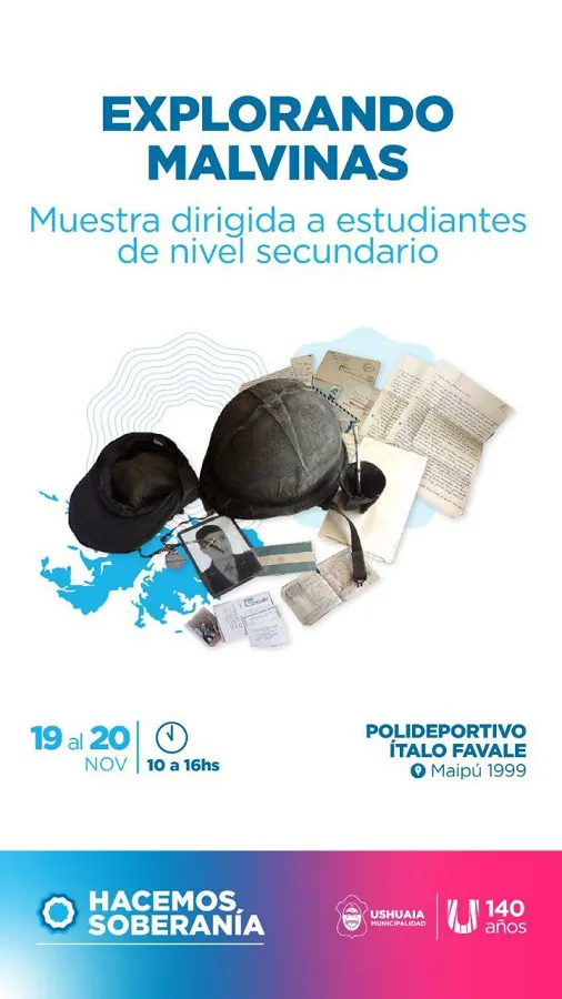 Comienza el ciclo “Hacemos Soberanía” con la exposición “Explorando Malvinas” (2)