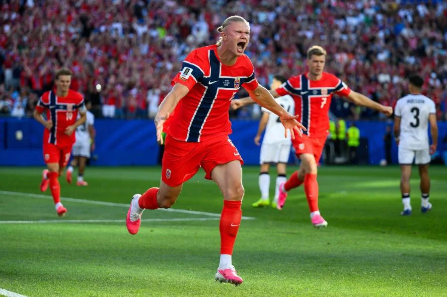 Noruega goleó a Irak en la primera fecha del Mundial