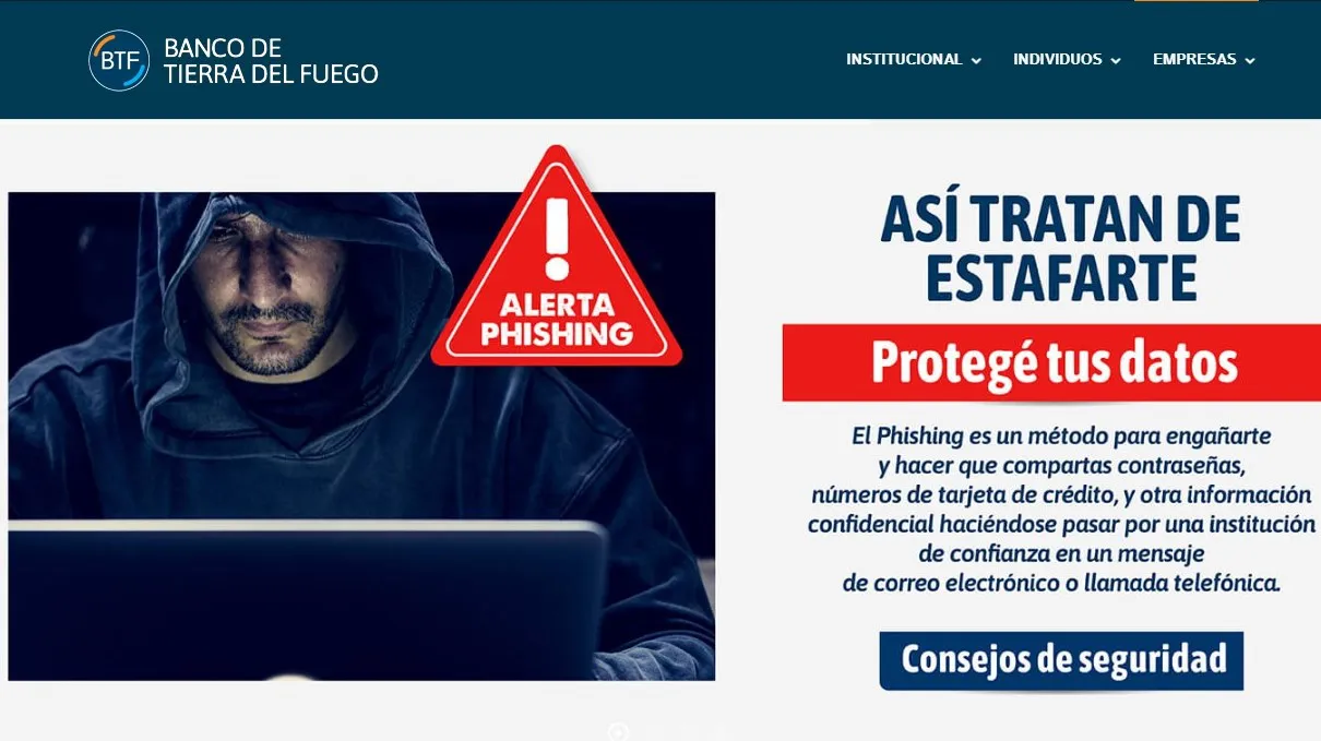 Continúan las estafas de ciberdelincuentes a través de sitios vinculados al BTF