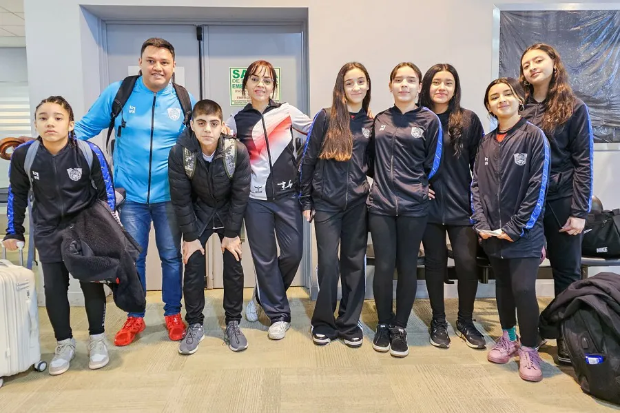 Partió la delegación fueguina que participará de los Juegos Nacionales Evita (5)