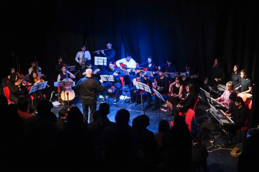 La orquesta Aluminé brindó 17 conciertos para niños y sus familias en Tierra del Fuego