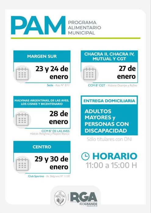 Desde este jueves se inicia una nueva entrega de módulos alimentarios municipales (2)