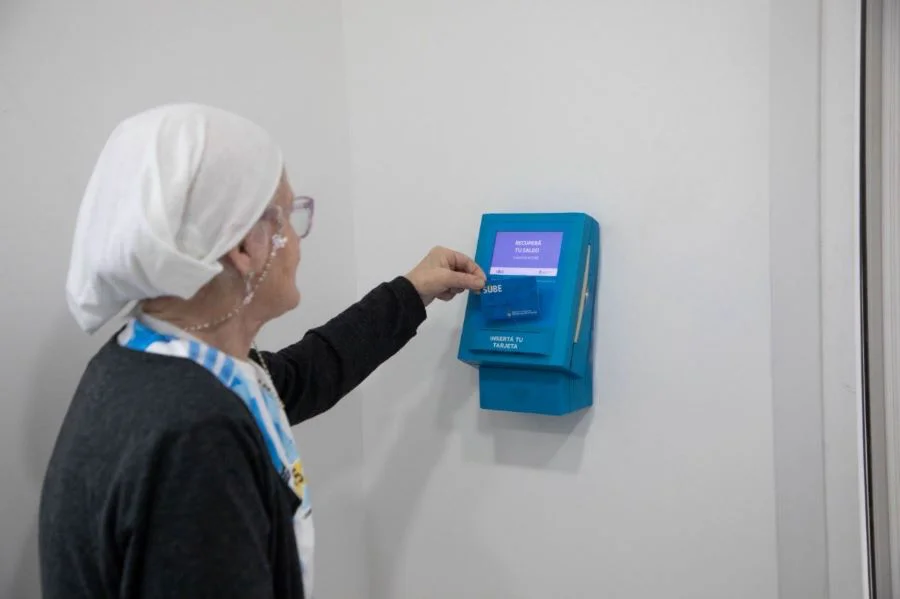 Terminal de autoservicio de SUB en el Centro de Bienestar ‘Papa Francisco’