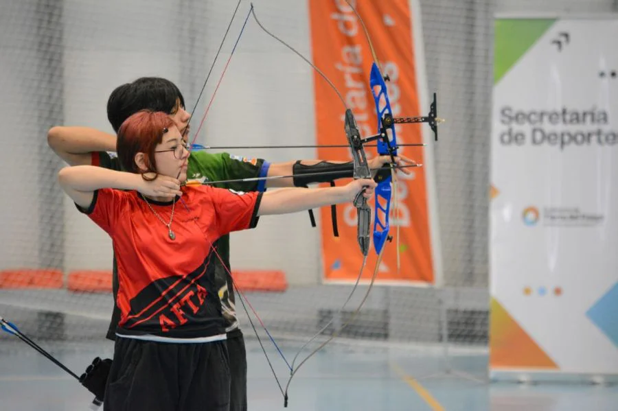 La final de los Juegos Fueguinos en Tiro con Arco se realizó en Río Grande