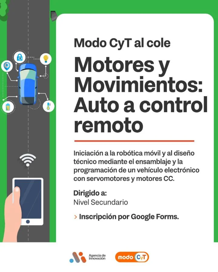 Motores y Movimientos Autos a control remoto