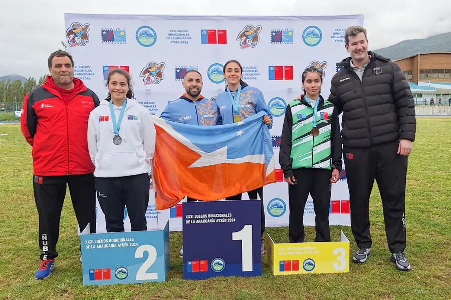 Jóvenes fueguinos obtuvieron medallas en los Juegos de la Araucanía Aysen 2024 (2)