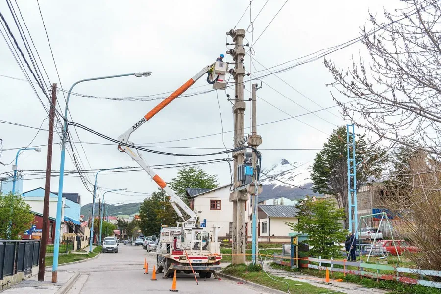 Habrá nuevos cortes de energía eléctrica por trabajos de modernización en Ushuaia