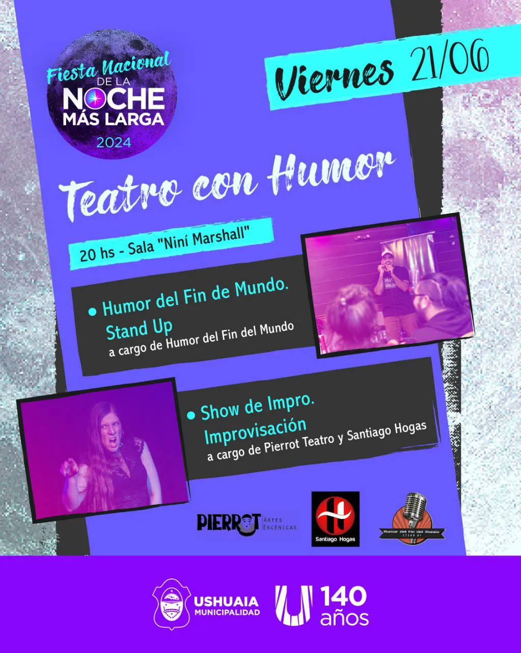 El teatro acompañará los espectáculos en la Fiesta Nacional de la “Noche más Larga” (3)