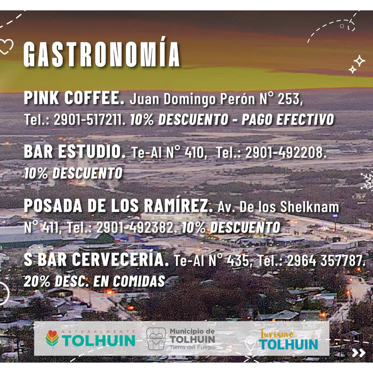 Con descuentos de hasta un 50% se lanzó el programa “Invierno con Vos” en Tolhuin (2)