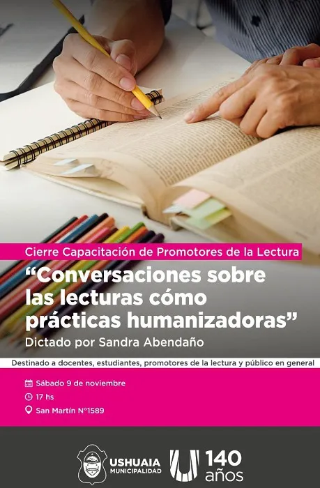 Este sábado se realizará el cierre de las capacitaciones de promotores de la lectura (2)