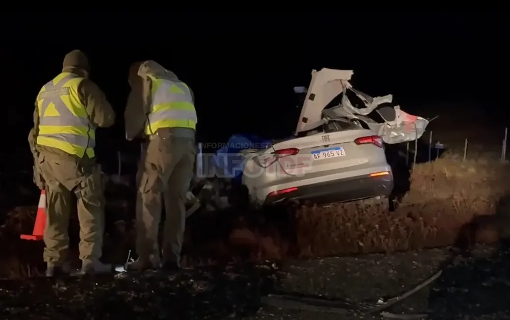Conductor fueguino falleció al chocar frontalmente contra un colectivo en Chile (3)