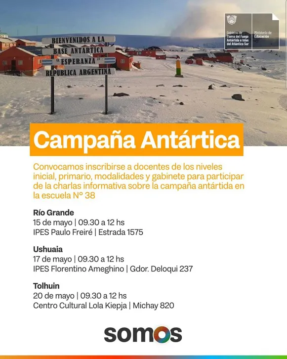 Brindarán charlas para docentes interesados en participar de las Campañas Antárticas  (2)