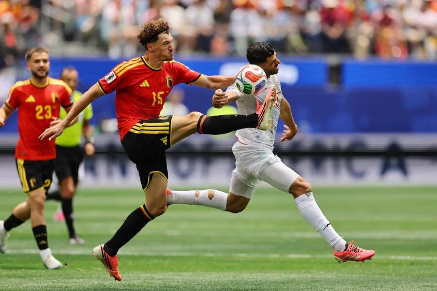 Bélgica e Irán no se sacaron diferencias y empataron