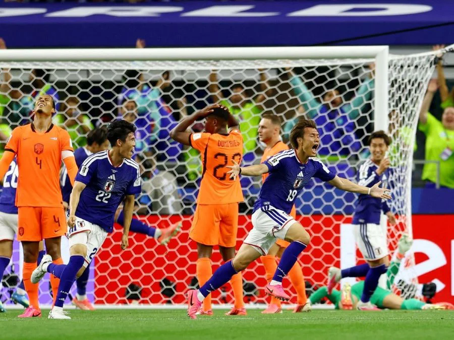 Países Bajos y Japón no se sacaron ventajas y empataron en un partido vibrante