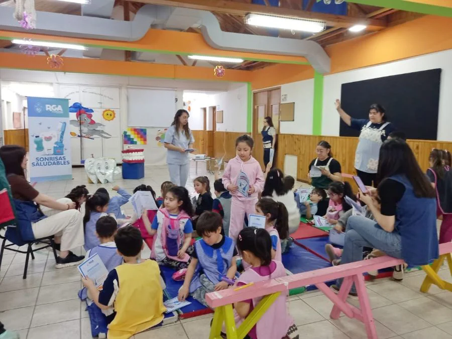 Se realizaron jornadas de cuidado bucal a niños de jardines de infantes en Río Grande
