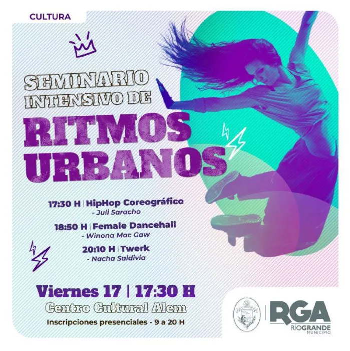 Comienzan las inscripciones para el “Seminario Intensivo de Ritmos Urbanos” (2)