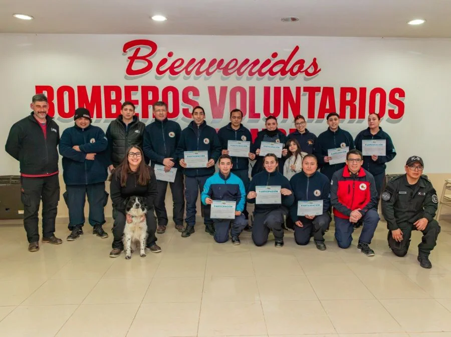 Bomberos Voluntarios fueron capacitados