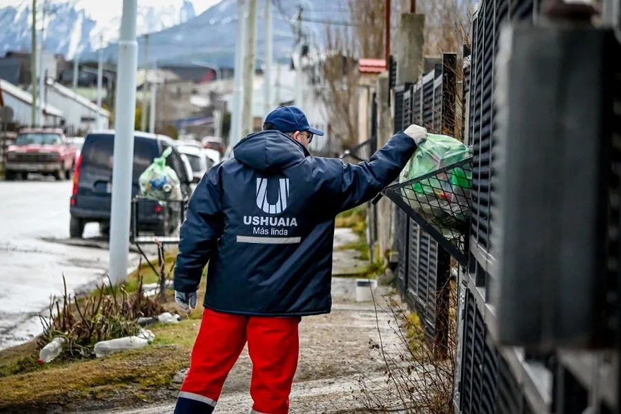 No habrá recolección de residuos en Navidad y Año Nuevo en Ushuaia