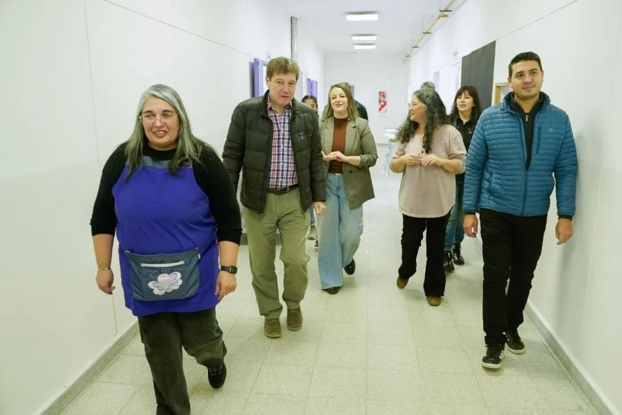 Melella realizó un recorrido por las instalaciones