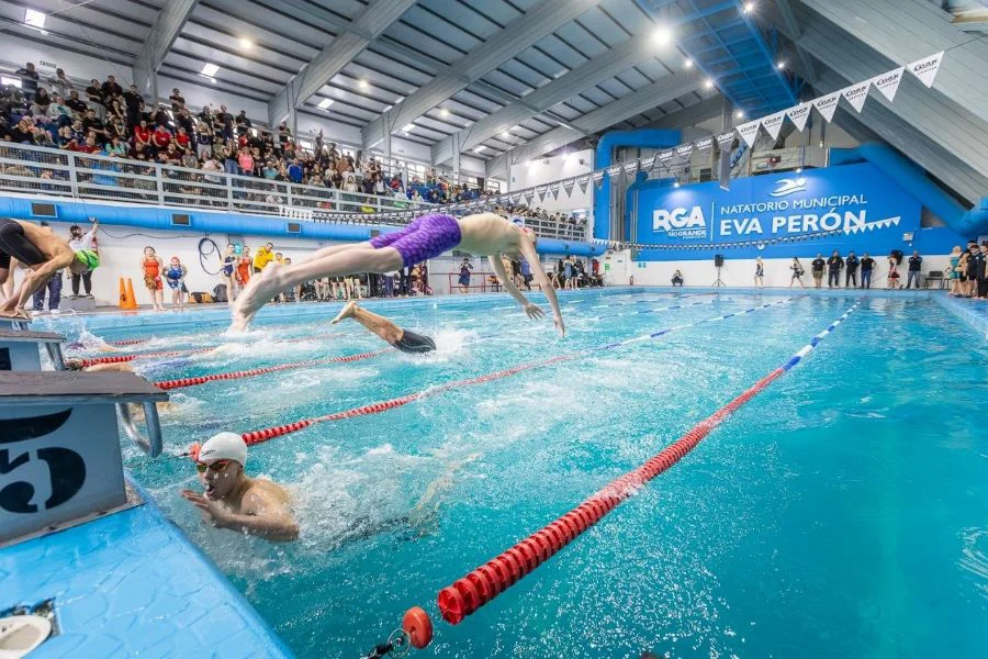 Río Grande fue sede del Circuito Patagónico Austral de Natación