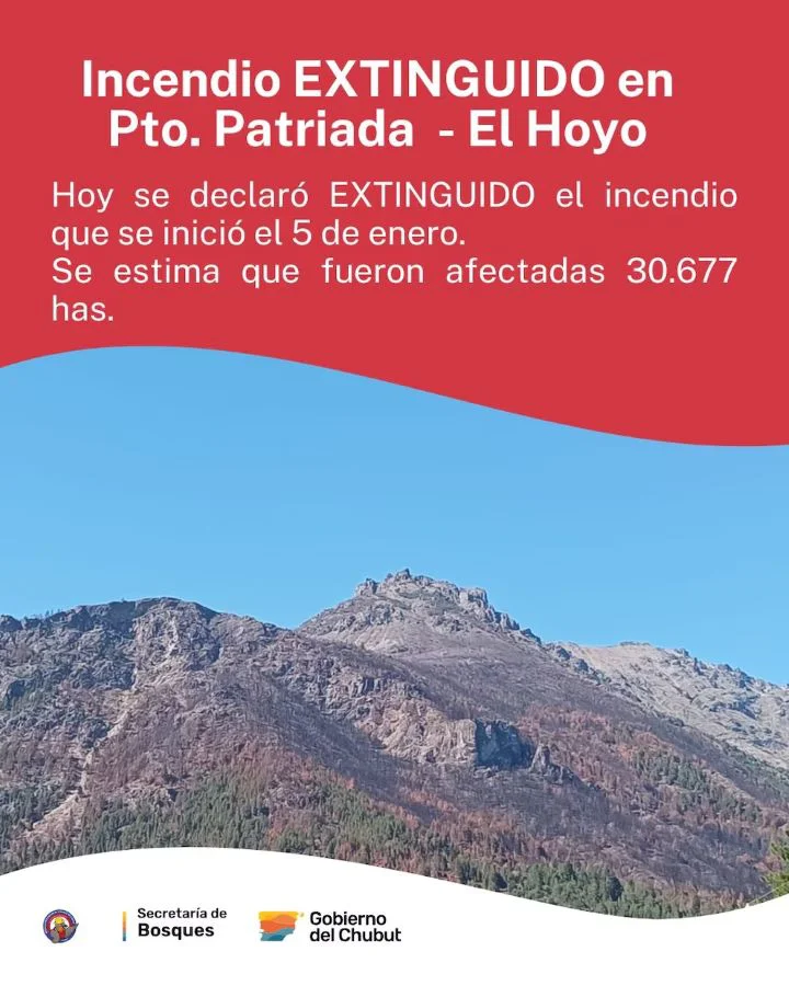 Comunicado del Gobierno de Chubut