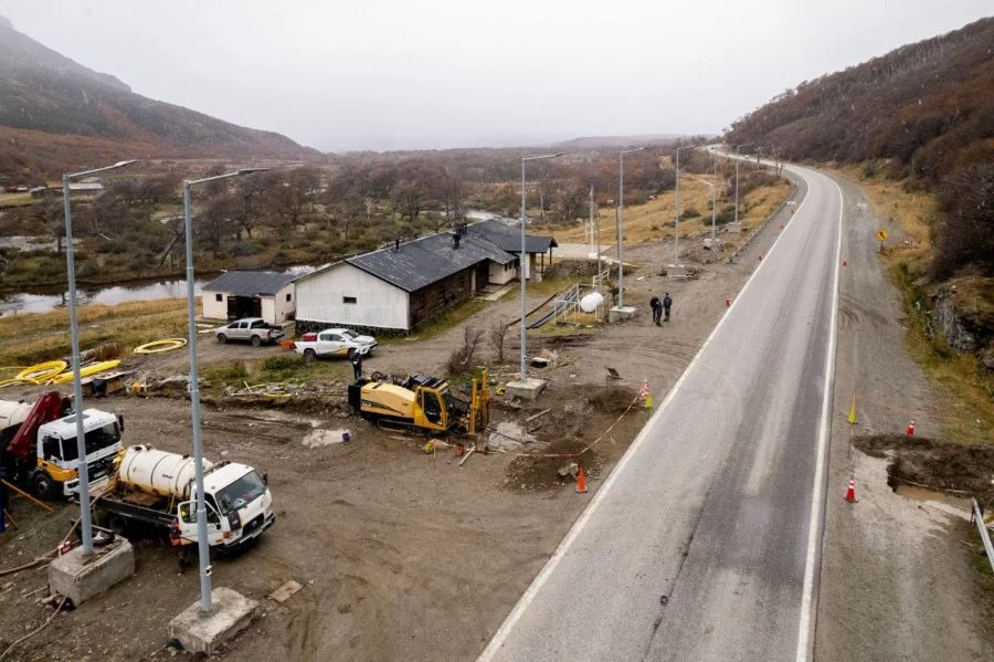 Tendido eléctrico del nuevo destacamento