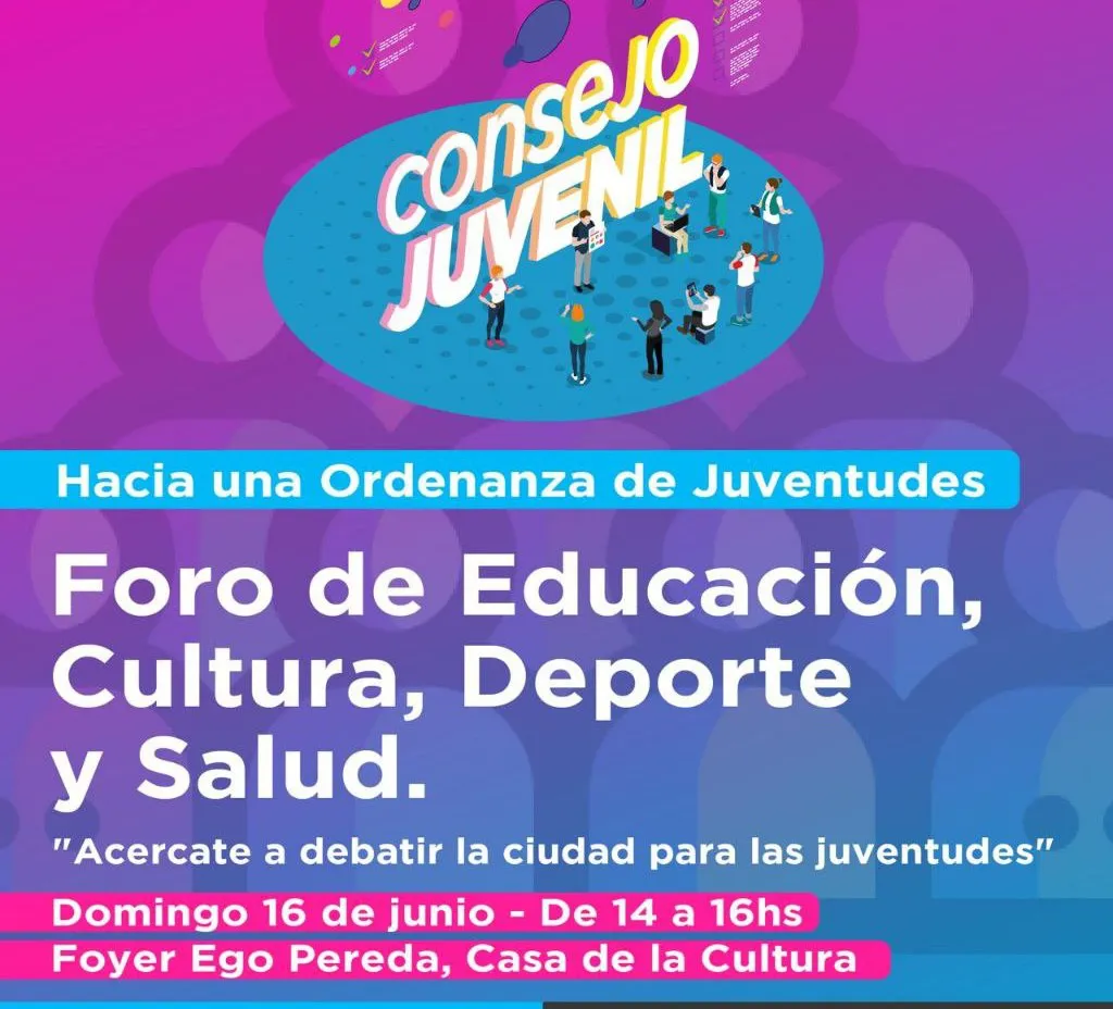 Se realizará un foro abierto en Ushuaia para la creación de una ordenanza de juventudes