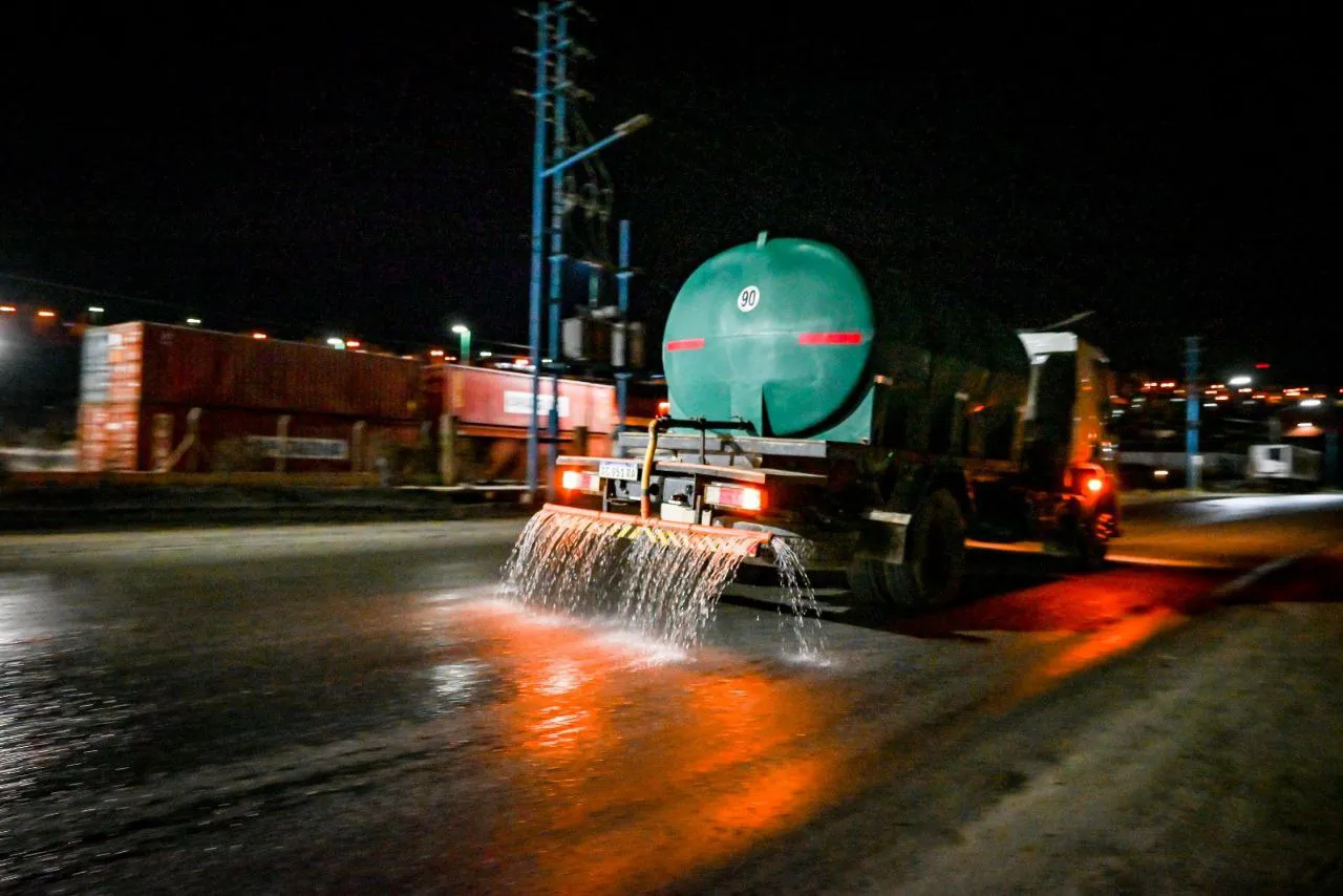Se trabaja para garantizar la transitabilidad sobre las calles de Ushuaia