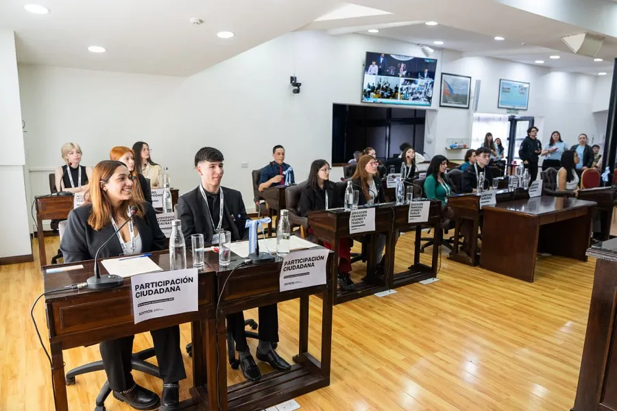 Concluyó con éxito la instancia legislativa del Parlamento Juvenil del Mercosur