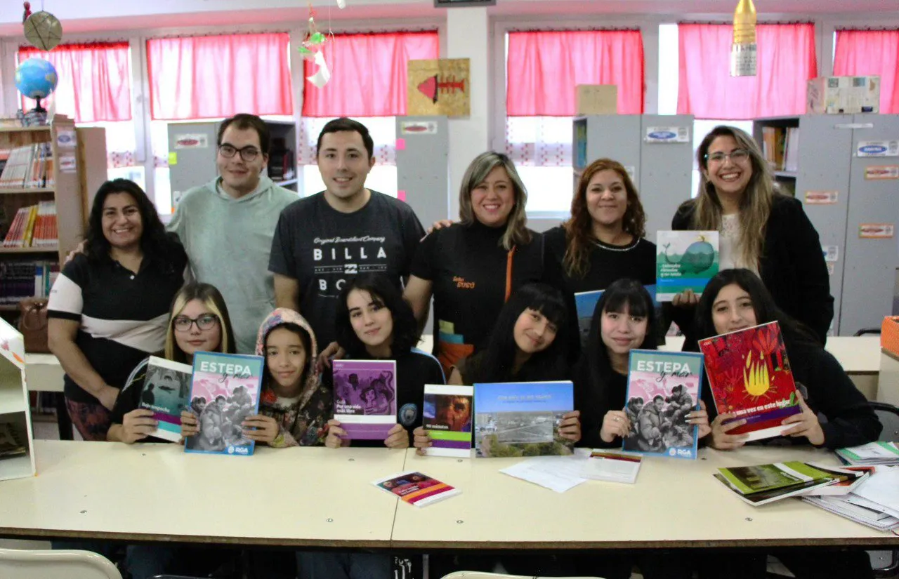El municipio colabora con el proyecto Lectura Callejera del colegio Padre Zink