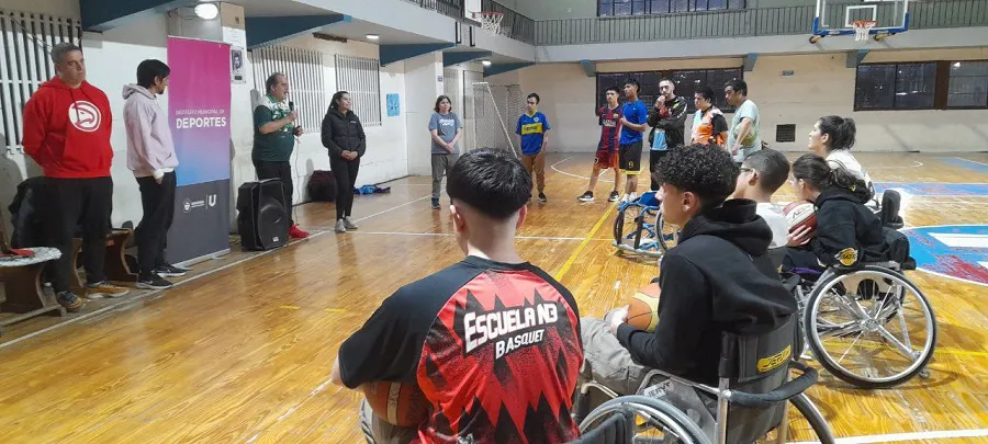 Lanzaron en la ciudad de Ushuaia la Liga de Básquet sobre Silla de Ruedas (4)