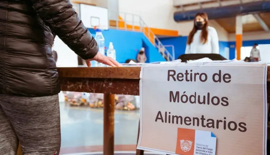 Este martes comienza la entrega de módulos alimentarios de la provincia