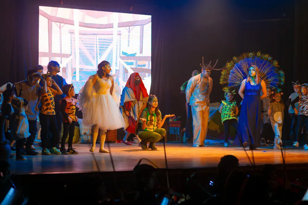 La obra musical “Vamos al Arca” logró un lleno total en las tres funciones (3)