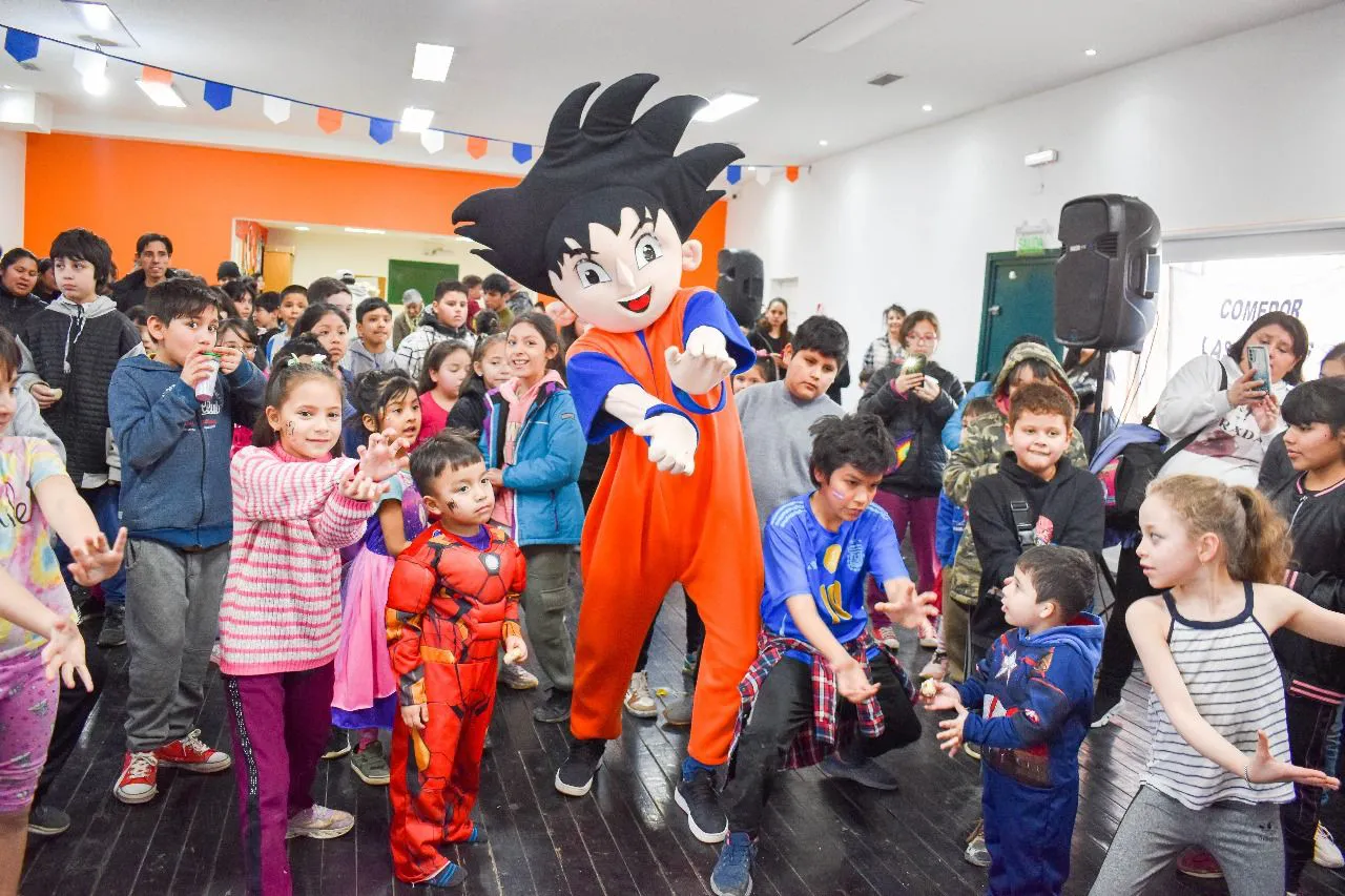 Comedores de Río Grande celebraron el “Mes de las Infancias” con jornadas recreativas