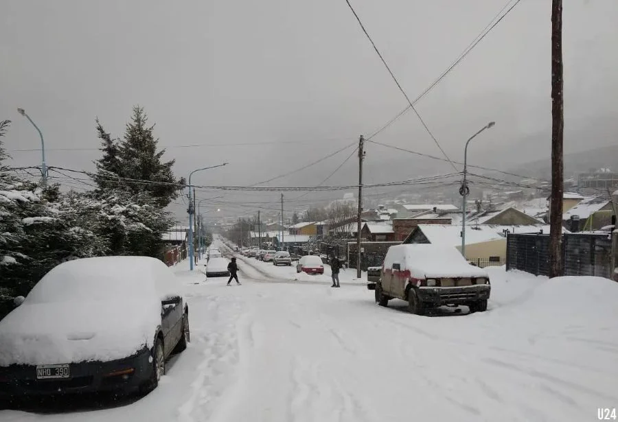 Alerta por fuertes vientos para Río Grande e intensas nevadas en Tolhuin y Ushuaia
