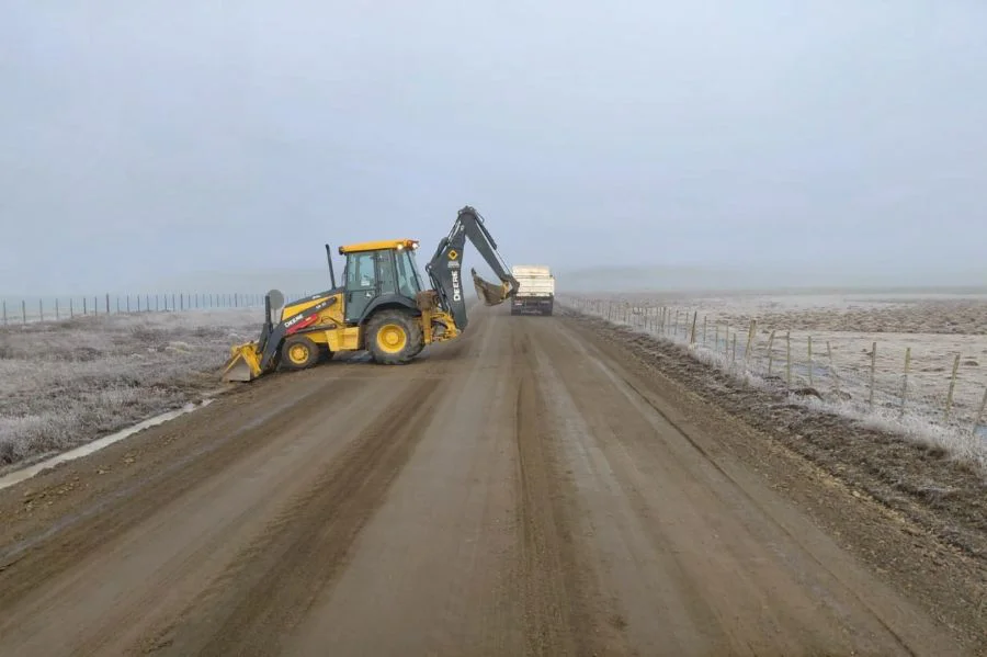 Vialidad Provincial trabaja en el mantenimiento de la Ruta 7