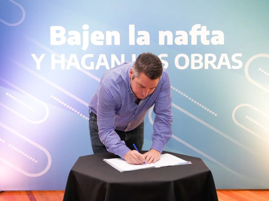 Martín Perez acompañó el reclamo