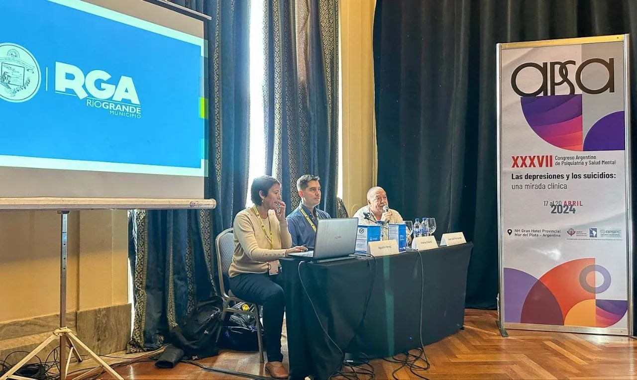 Río Grande contó su experiencia en el Congreso Argentino de Psiquiatría y Salud Mental (1)