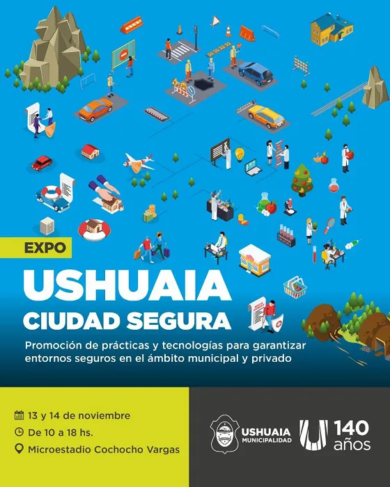 Este miércoles y jueves se realizará la 1° “Expo Ushuaia Ciudad Segura” (1)
