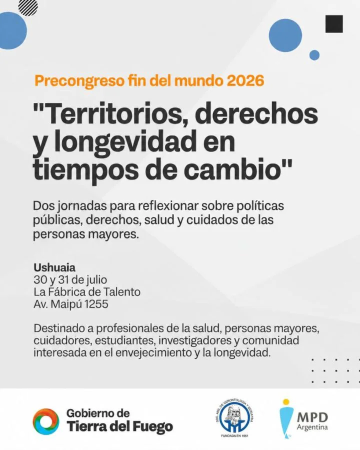 Se presentó el cronograma del pre congreso ‘Fin del Mundo 2026’
