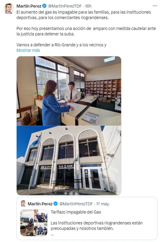 twitter perez presentacion