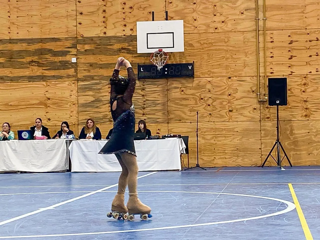 90 patinadoras participaron del tercer encuentro de Patinaje Artístico en Río Grande (1)