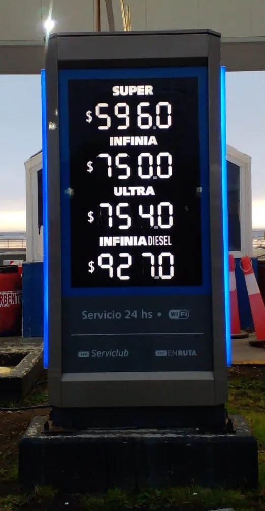 Se registró el segundo aumento de los combustibles con subas del 1,7 al 5,2% (2)