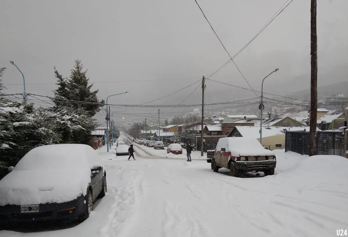 Decretan un nuevo “Alerta Amarilla” por bajas temperaturas para Tierra del Fuego
