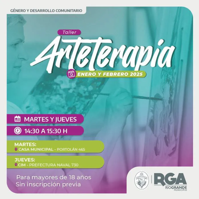 El municipio lanza las actividades para mujeres y diversidades “Arteterapia”  (2)