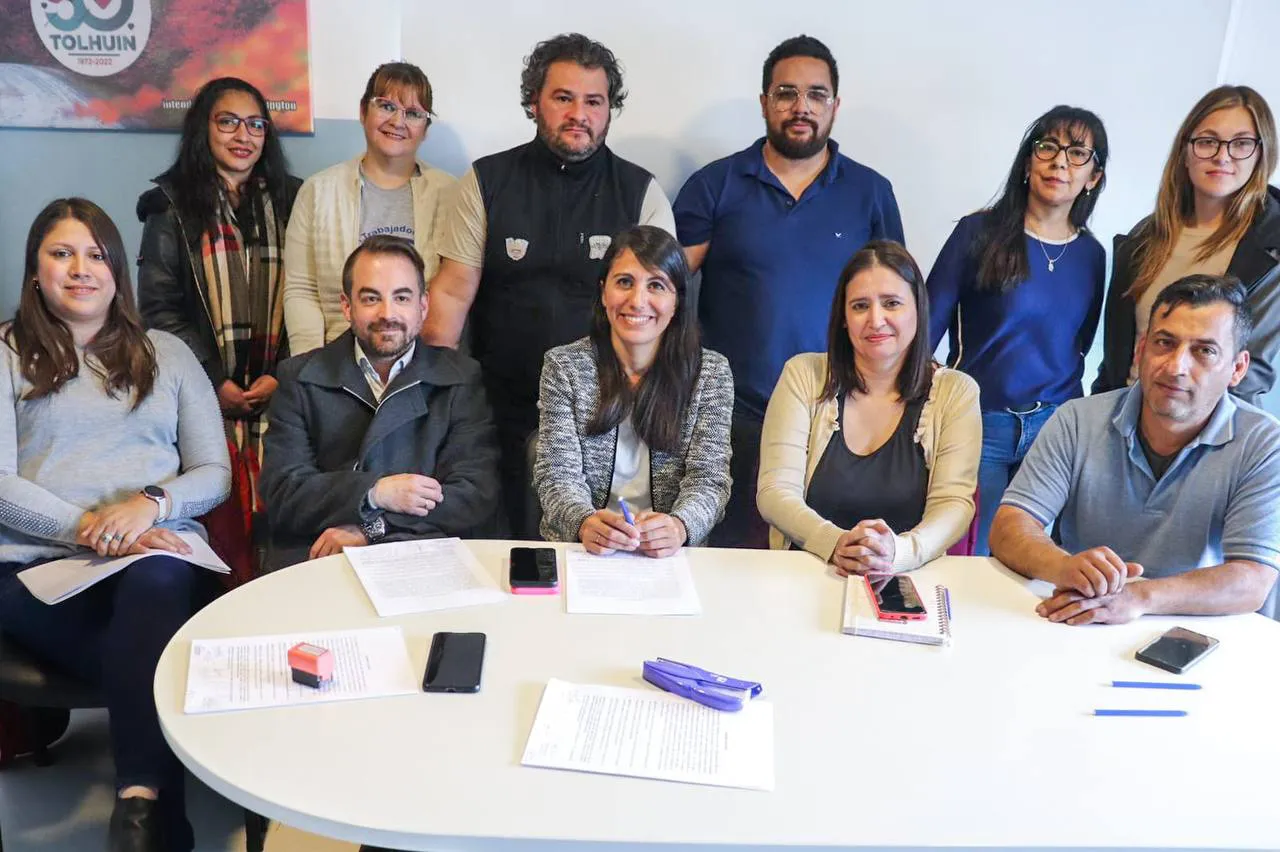 Se firmó un nuevo acuerdo salarial para trabajadores municipales de Tolhuin
